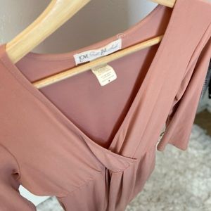 Love Fast Live Hard Pink Cocktail Dress | Size Medium